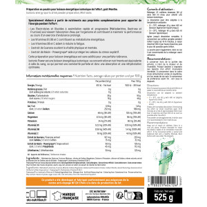 Isotonic Power - Info nut Menthe - Sportfood Center